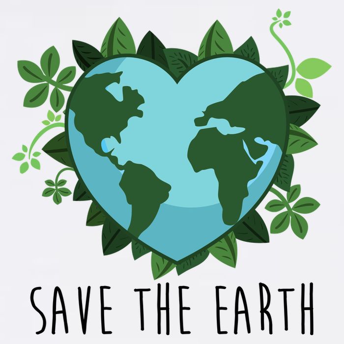 Save The Earth Planet Heart Earth Day Tall T-Shirt