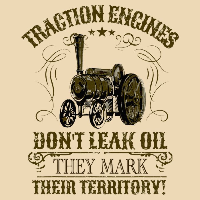 Steam Traction Engine Retirement Idea Steam Engine Drawstring Bag