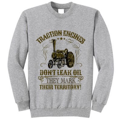 Steam Traction Engine Retirement Idea Steam Engine Tall Sweatshirt