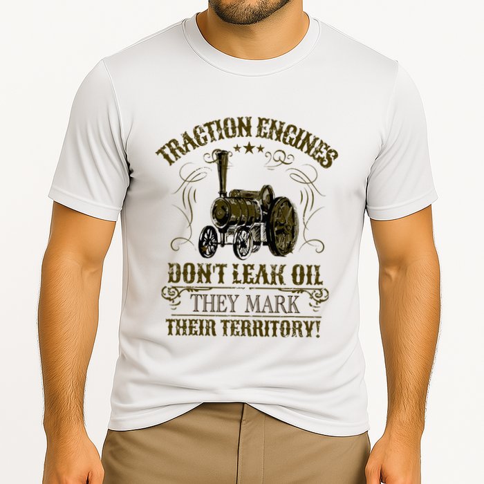 Steam Traction Engine Retirement Idea Steam Engine Performance Shirt