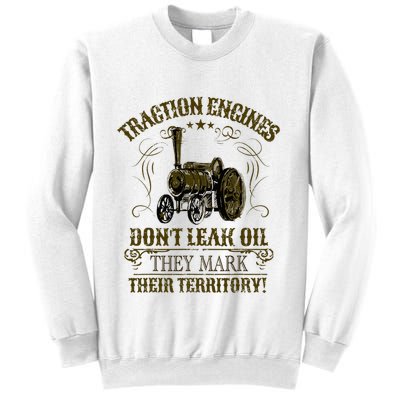 Steam Traction Engine Retirement Idea Steam Engine Sweatshirt