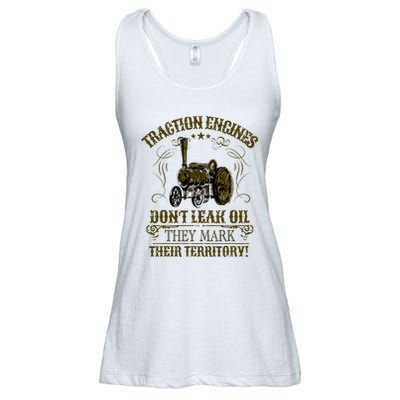 Steam Traction Engine Retirement Idea Steam Engine Ladies Essential Flowy Tank