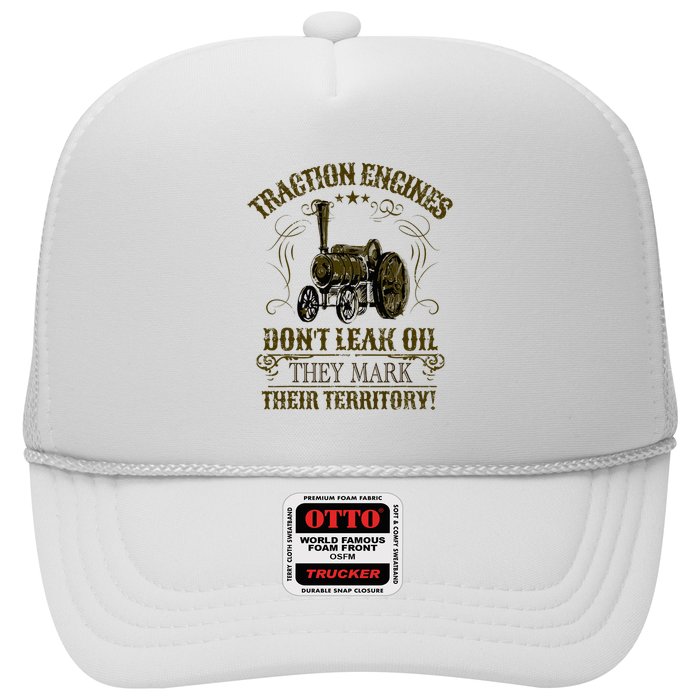 Steam Traction Engine Retirement Idea Steam Engine Trucker Hat