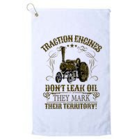 Steam Traction Engine Retirement Idea Steam Engine Golf Towel
