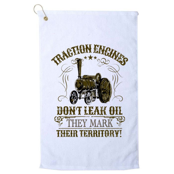 Steam Traction Engine Retirement Idea Steam Engine Golf Towel