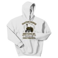 Steam Traction Engine Retirement Idea Steam Engine Kids Hoodie