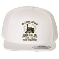 Steam Traction Engine Retirement Idea Steam Engine Wool Snapback Cap