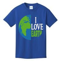 Save The Earth Day Everyday I Love Mother Earth Planet Earth Gift Kids T-Shirt