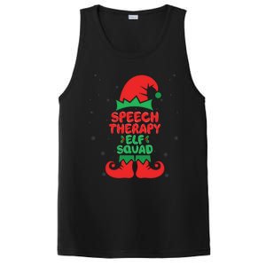 Speech Therapy Elf Squad Slp Speech Therapist Christmas Great Gift PosiCharge Competitor Tank