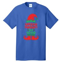 Speech Therapy Elf Squad Slp Speech Therapist Christmas Great Gift Tall T-Shirt