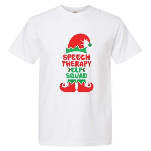 Speech Therapy Elf Squad Slp Speech Therapist Christmas Great Gift Garment-Dyed Heavyweight T-Shirt