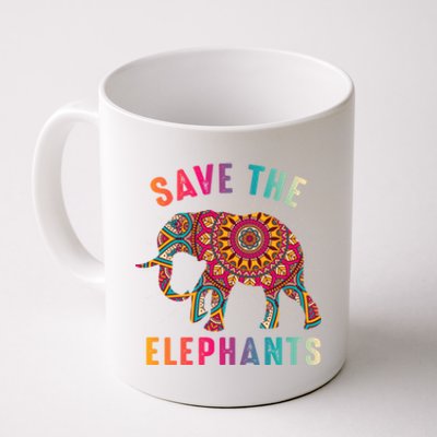 Save The Elephants Earth Day Climate Change Cool Gift Coffee Mug