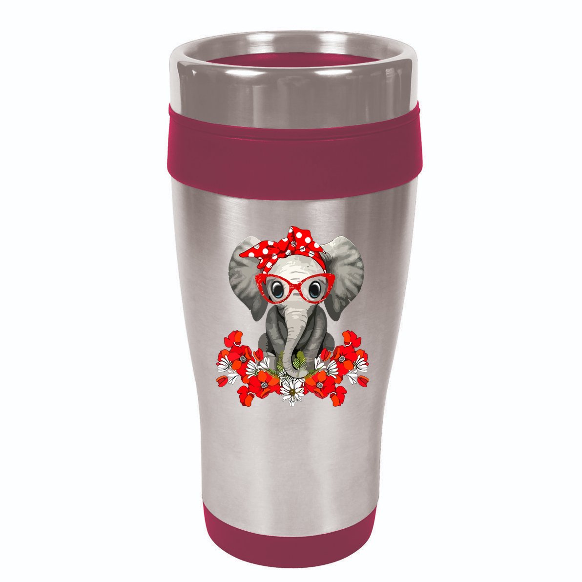 Save The Elephants Elephant Mom Red Bow Kids Hoodie
