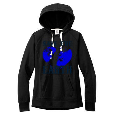 Save The Earth Women's Fleece Hoodie