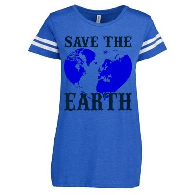 Save The Earth Enza Ladies Jersey Football T-Shirt