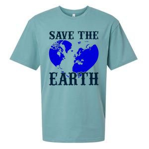 Save The Earth Sueded Cloud Jersey T-Shirt