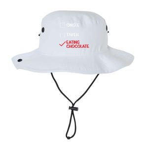 Single Taken Eating Chocolate Funny Chocolate Love Eating Gift Legacy Cool Fit Booney Bucket Hat