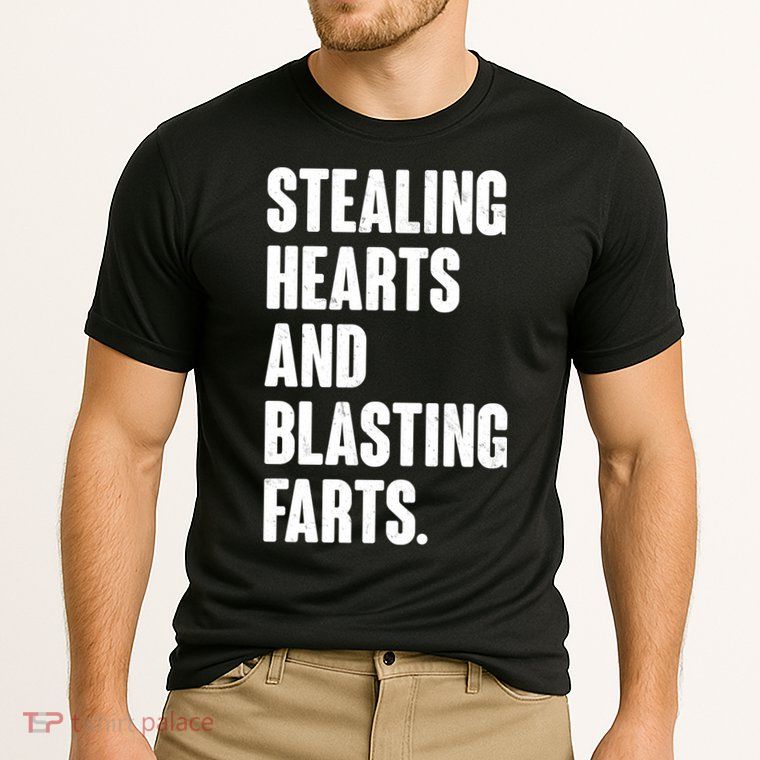 Stealing Hearts And Blasting Farts Performance Shirt