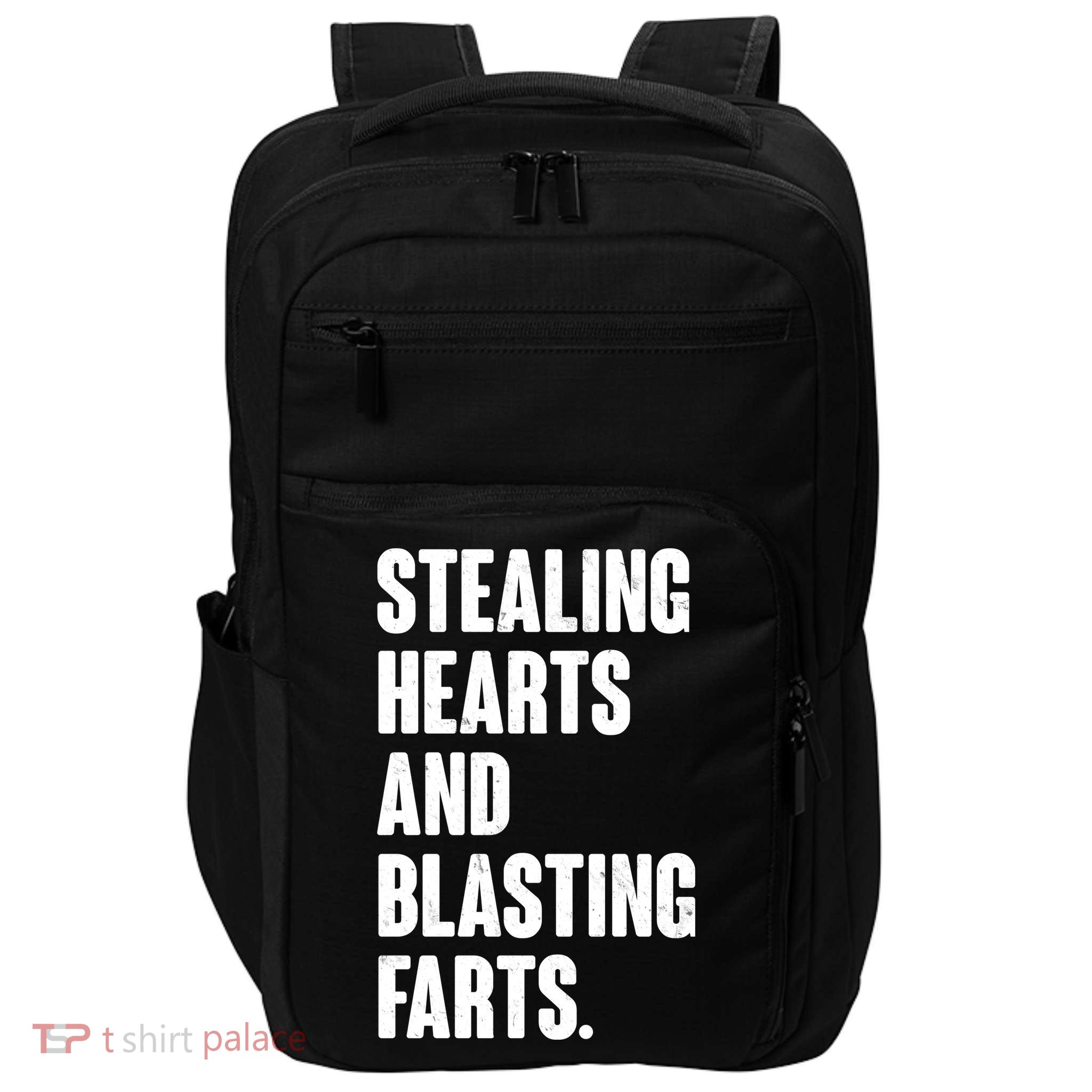 Stealing Hearts And Blasting Farts Impact Tech Backpack