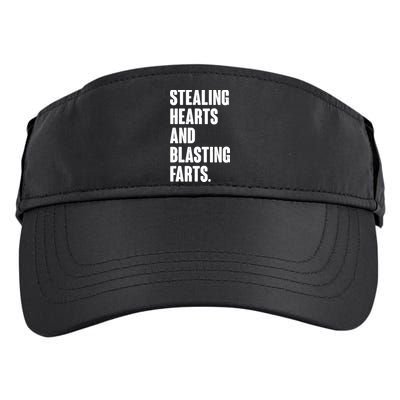 Stealing Hearts And Blasting Farts Adult Drive Performance Visor