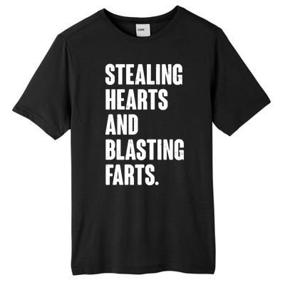 Stealing Hearts And Blasting Farts Tall Fusion ChromaSoft Performance T-Shirt