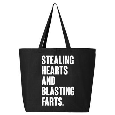 Stealing Hearts And Blasting Farts 25L Jumbo Tote