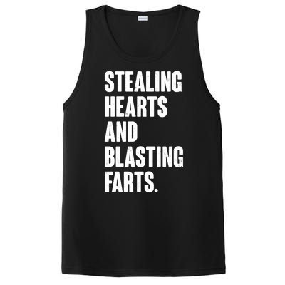 Stealing Hearts And Blasting Farts PosiCharge Competitor Tank