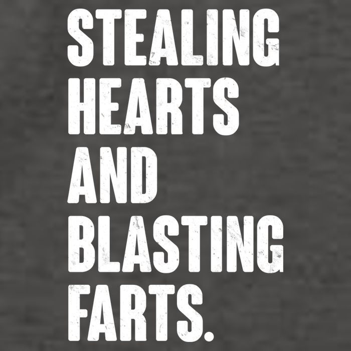 Stealing Hearts And Blasting Farts Vector Backpack