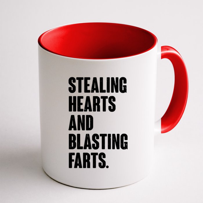 Stealing Hearts And Blasting Farts Coffee Mug