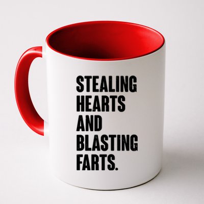 Stealing Hearts And Blasting Farts Coffee Mug