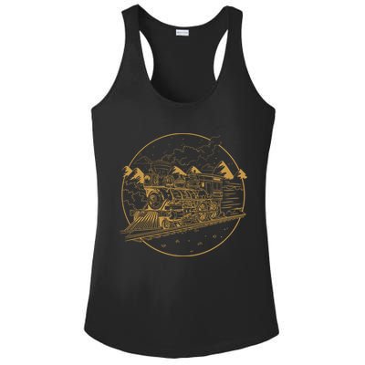 Steam Train Ladies PosiCharge Competitor Racerback Tank