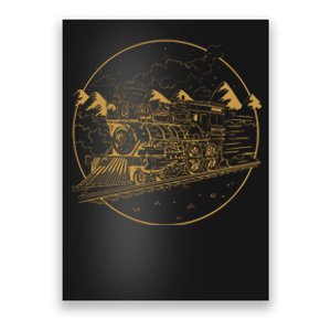 Steam Train Poster