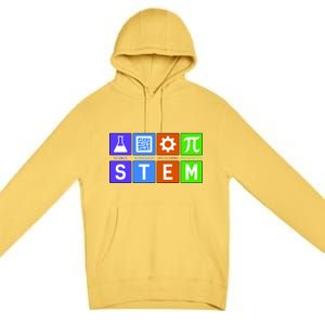 STEM - Science Technology Engineering Mathematics Premium Pullover Hoodie