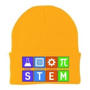 STEM - Science Technology Engineering Mathematics Knit Cap Winter Beanie