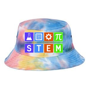 STEM - Science Technology Engineering Mathematics Tie Dye Newport Bucket Hat