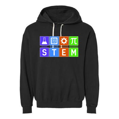 STEM - Science Technology Engineering Mathematics Garment-Dyed Fleece Hoodie