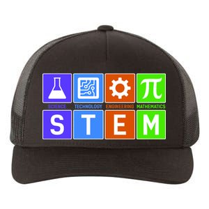 STEM - Science Technology Engineering Mathematics Yupoong Adult 5-Panel Trucker Hat