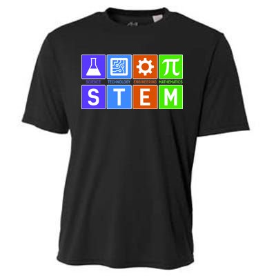 STEM - Science Technology Engineering Mathematics Cooling Performance Crew T-Shirt