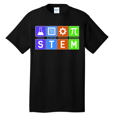 STEM - Science Technology Engineering Mathematics Tall T-Shirt