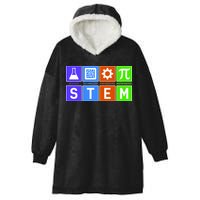 STEM - Science Technology Engineering Mathematics Hooded Wearable Blanket