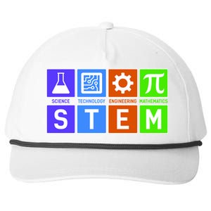 STEM - Science Technology Engineering Mathematics Snapback Five-Panel Rope Hat