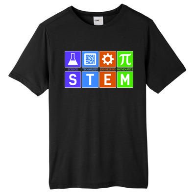 STEM - Science Technology Engineering Mathematics Tall Fusion ChromaSoft Performance T-Shirt