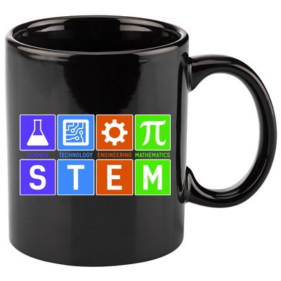 STEM - Science Technology Engineering Mathematics 11oz C Handle Ceramic Mug