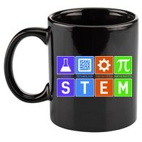 STEM - Science Technology Engineering Mathematics 11oz C Handle Ceramic Mug