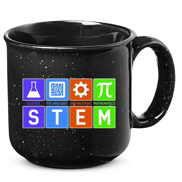 STEM - Science Technology Engineering Mathematics 15oz Campfire Ceramic Mug