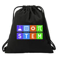 STEM - Science Technology Engineering Mathematics Drawstring Bag