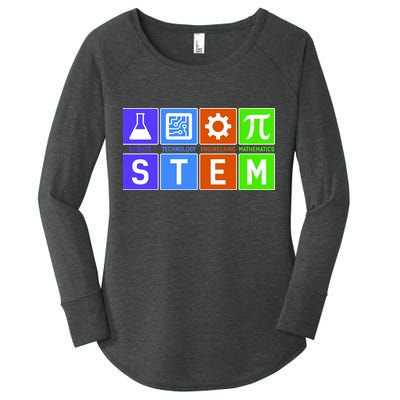 STEM - Science Technology Engineering Mathematics Women's Perfect Tri Tunic Long Sleeve Shirt