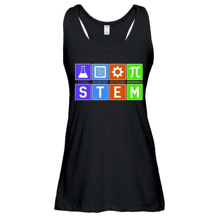STEM - Science Technology Engineering Mathematics Ladies Essential Flowy Tank