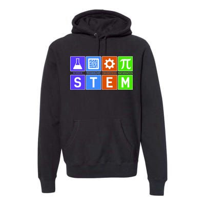 STEM - Science Technology Engineering Mathematics Premium Hoodie