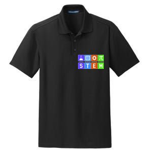 STEM - Science Technology Engineering Mathematics Dry Zone Grid Polo